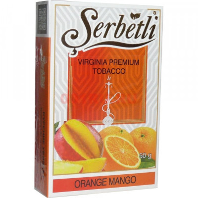 Табак для кальяна Serbetli Orange Mango (Апельсин Манго) 50 г