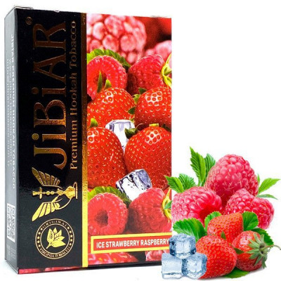 Табак для кальяна Jibiar Ice Raspberry (Малина Лед) 50 гр