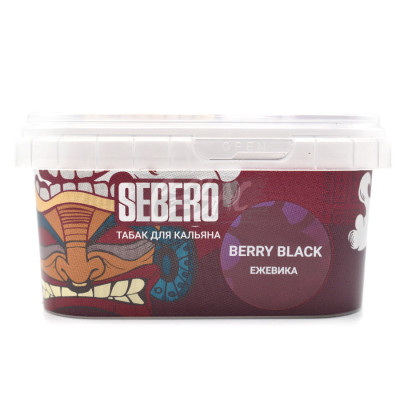 Табак для кальяна Sebero BERRY BLACK - Ежевика 200гр