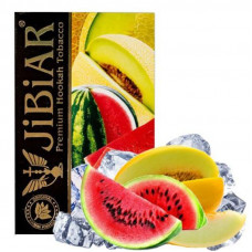 Табак для кальяна Jibiar Ice Double Melon (Дыня Арбуз Лед) 50 гр