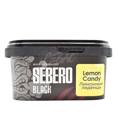 Табак для кальяна Sebero BLACK Lemon Candy - Лимонные леденцы 200гр