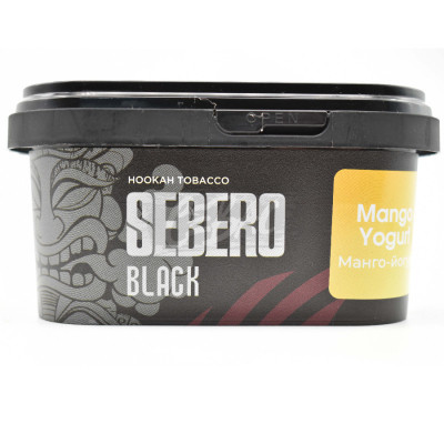 Табак для кальяна Sebero BLACK Mango Yogurt - Манговый йогурт 200гр