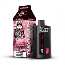 Электронная сигарета Husky Tikobar Сибирь Cherry Cola (Вишнёвая Кола) 2% 12000 затяжек