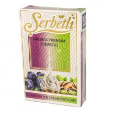 Табак для кальяна Serbetli Blueberry Ice Cream Pistachio (Черника Фисташковое Мороженое) 50 г