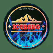 Снюс Iceberg Black 100 мг/г (бестабачный, тонкий)
