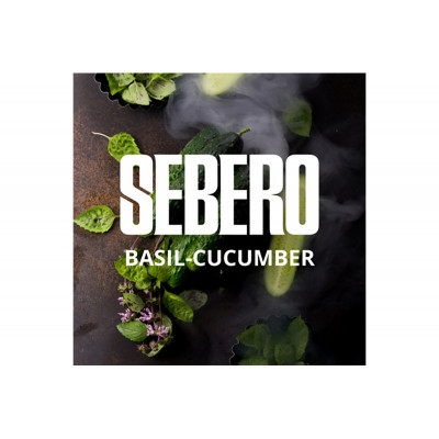 Табак для кальяна Sebero 100г - Basil Cucumber (Огурец Базилик)