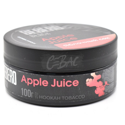 Табак для кальяна Sebero BLACK Apple Juice - Яблочный сок 100гр