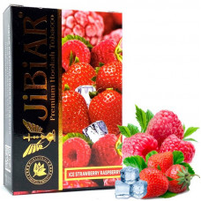 Табак для кальяна Jibiar Ice Strawberry Raspberry (Лед Клубника Малина) 50 гр