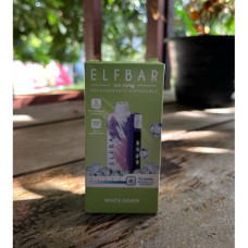 Электронная сигарета Elf Bar Ice king White Grape (Белый виноград) 5% 30000 затяжек