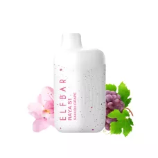 Электронная сигарета Elf Bar RAYA S1 Sakura Grape (Сакура-виноград) 3% 15000 затяжек Электронная сигарета Elf Bar RAYA S1 Sakura Grape (Сакура-виноград) 3% 15000 затяжек
