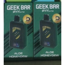 Электронная сигарета Geek Bar 911 GTS Aloe Honeydew (Алоэ Медовая дыня) 5% 18000 затяжек