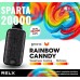Электронная сигарета RELX Sparta 20000 Rainbow Candy (Радужные конфеты) 3% 20000 затяжек Электронная сигарета RELX Sparta 20000 Rainbow Candy (Радужные конфеты) 3% 20000 затяжек