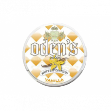 Снюс Oden's Vanilla White Portion 15 г 9 мг/г (табачный, толстый)